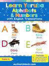 Cover image for Learn Yoruba Alphabets & Numbers